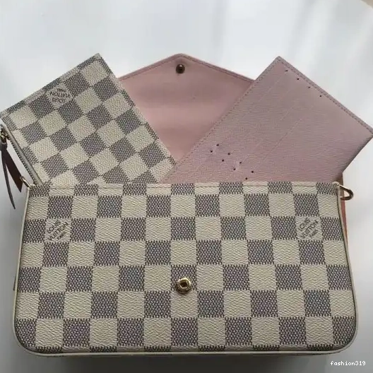 Bag Felicie Vuitton Damier Louis Pochette N63106 0323